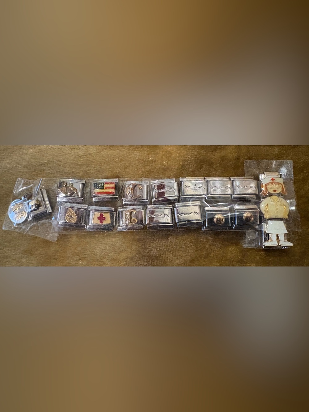 Nomination and DynaFlex Italian Charm Bracelet Links $15 each or $100 all**READ*